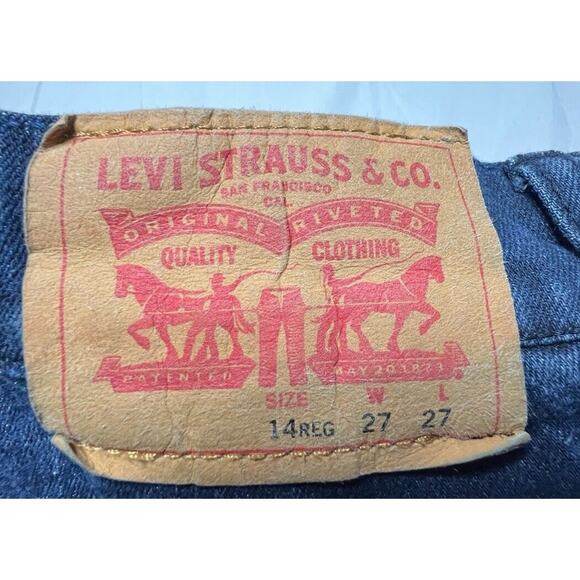 Levi’s Youth Boys 511 Slim Straight Leg Stretch Jeans - Size 14 Reg (28x29) - Picture 4 of 6